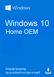 New release: Windows 10 Home OEM, directe levering & laagste prijs garantie!