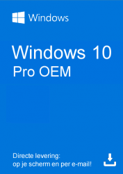New release: Windows 10 Professional OEM, directe levering & laagste prijs garantie!