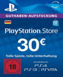 Playstation Network Card (PSN) 30 EUR (German)