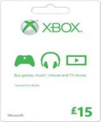 Xbox Live Card 15£