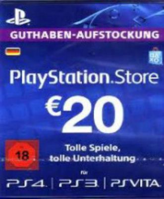 Playstation Network Card (PSN) 25 EUR (German)