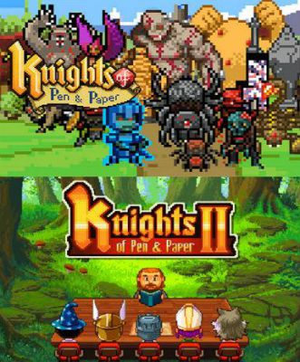Knights of Pen and Paper I & II Collection