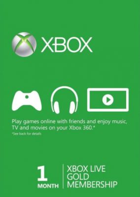 Xbox Live Gold 1 Monat