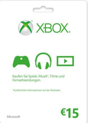 Xbox Live 15 EUR